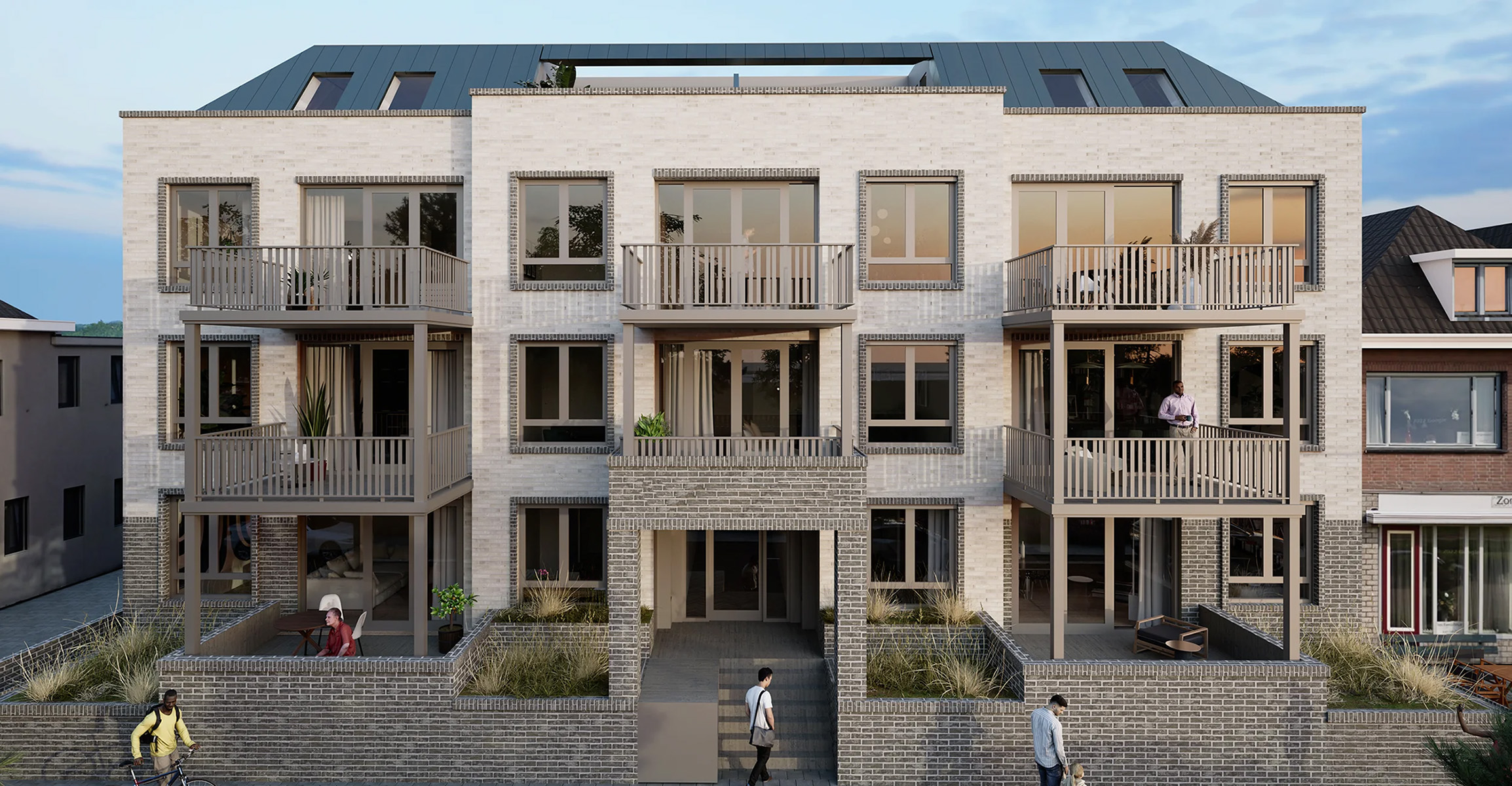 Complejo de Apartamentos de Lujo junto al Mar